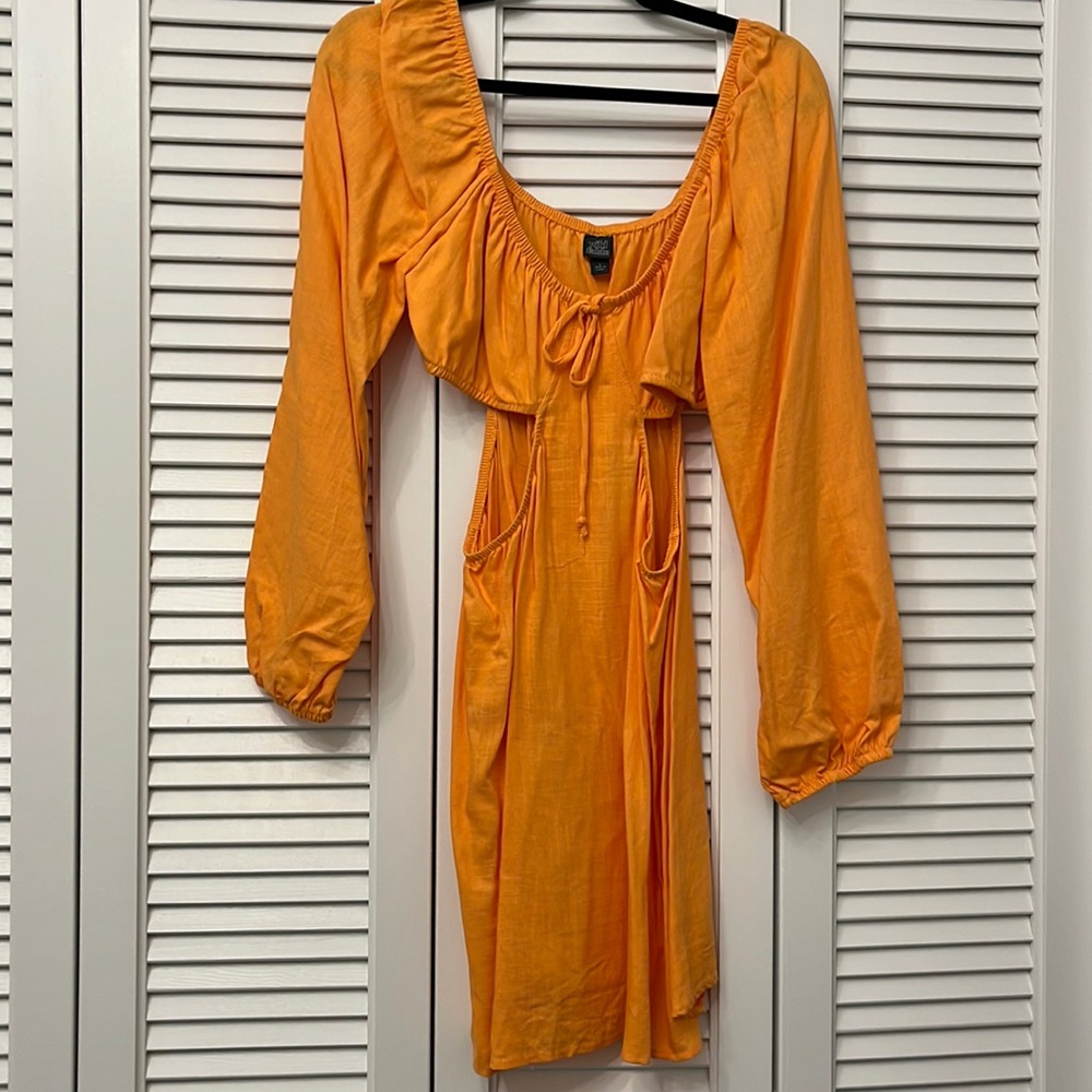Side cut out dress